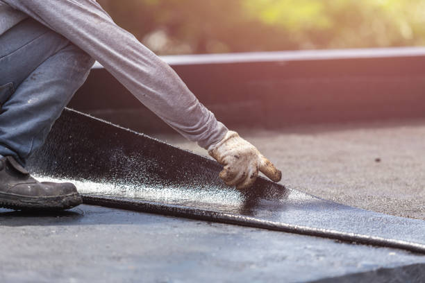 Professional Crawl Space Encapsulation technician working in Conesus, NY